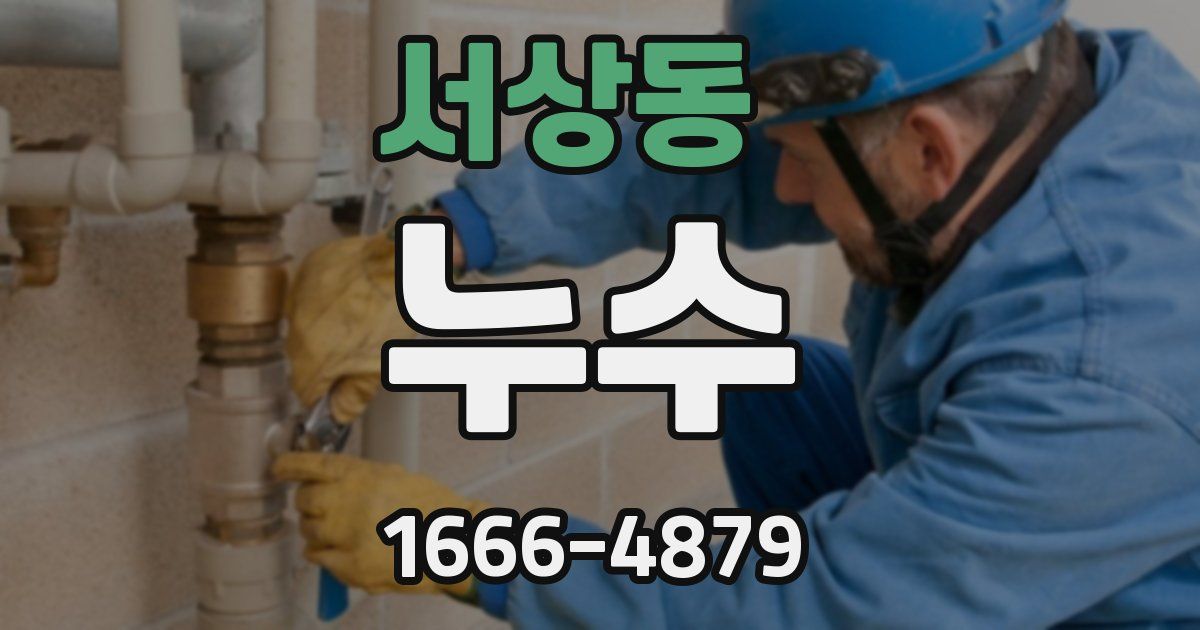 서상동 누수