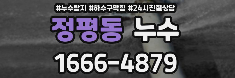 정평동 누수