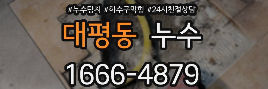 대평동 누수