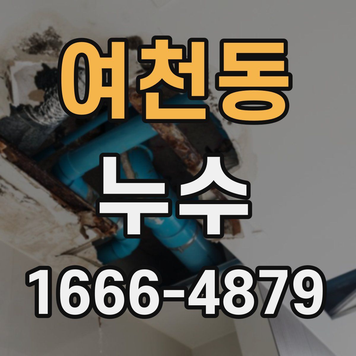 여천동 누수