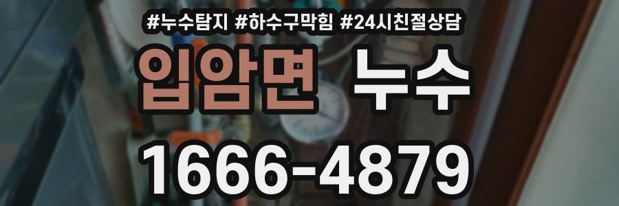 입암면 누수