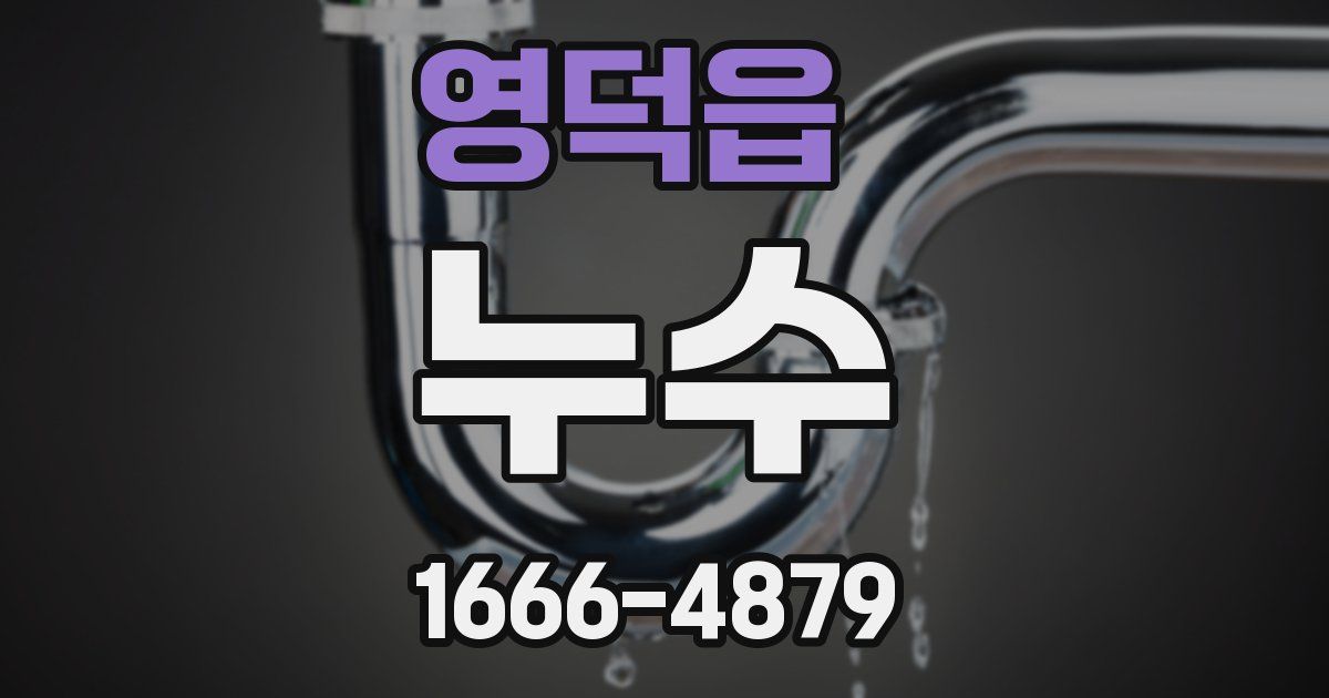 영덕읍 누수