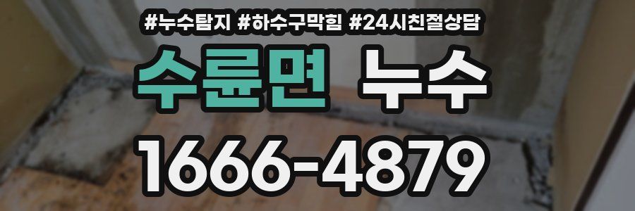 수륜면 누수
