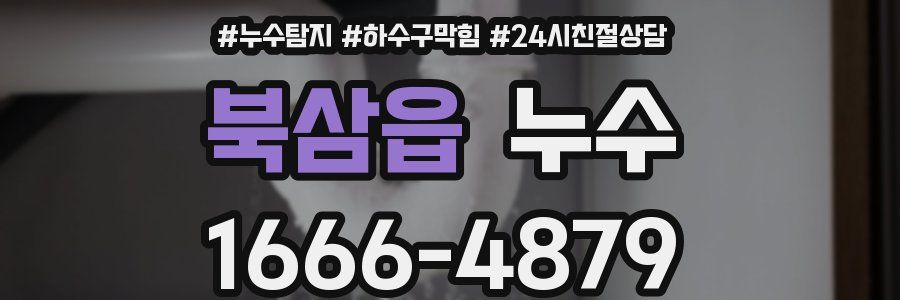 북삼읍 누수