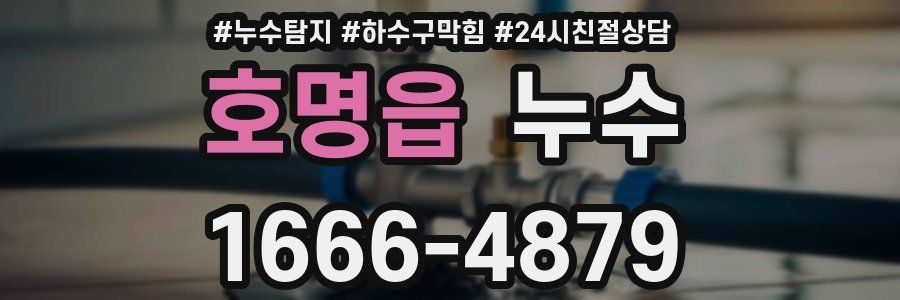 호명읍 누수