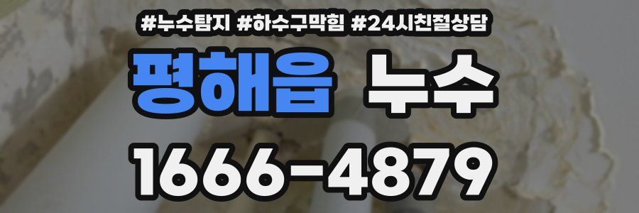 평해읍 누수