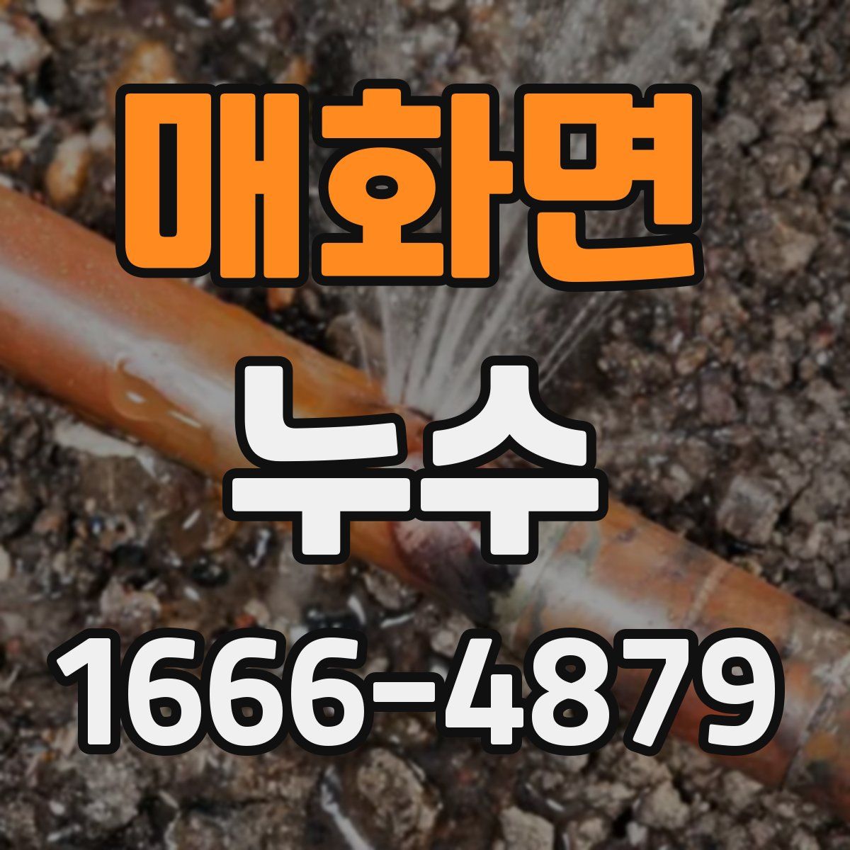 매화면 누수