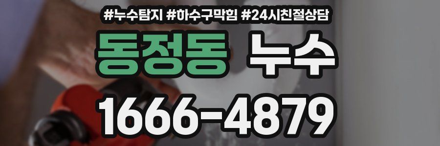 동정동 누수
