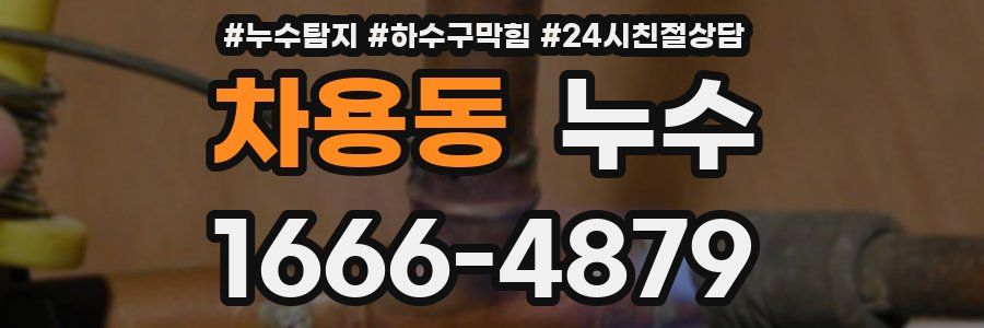 차용동 누수