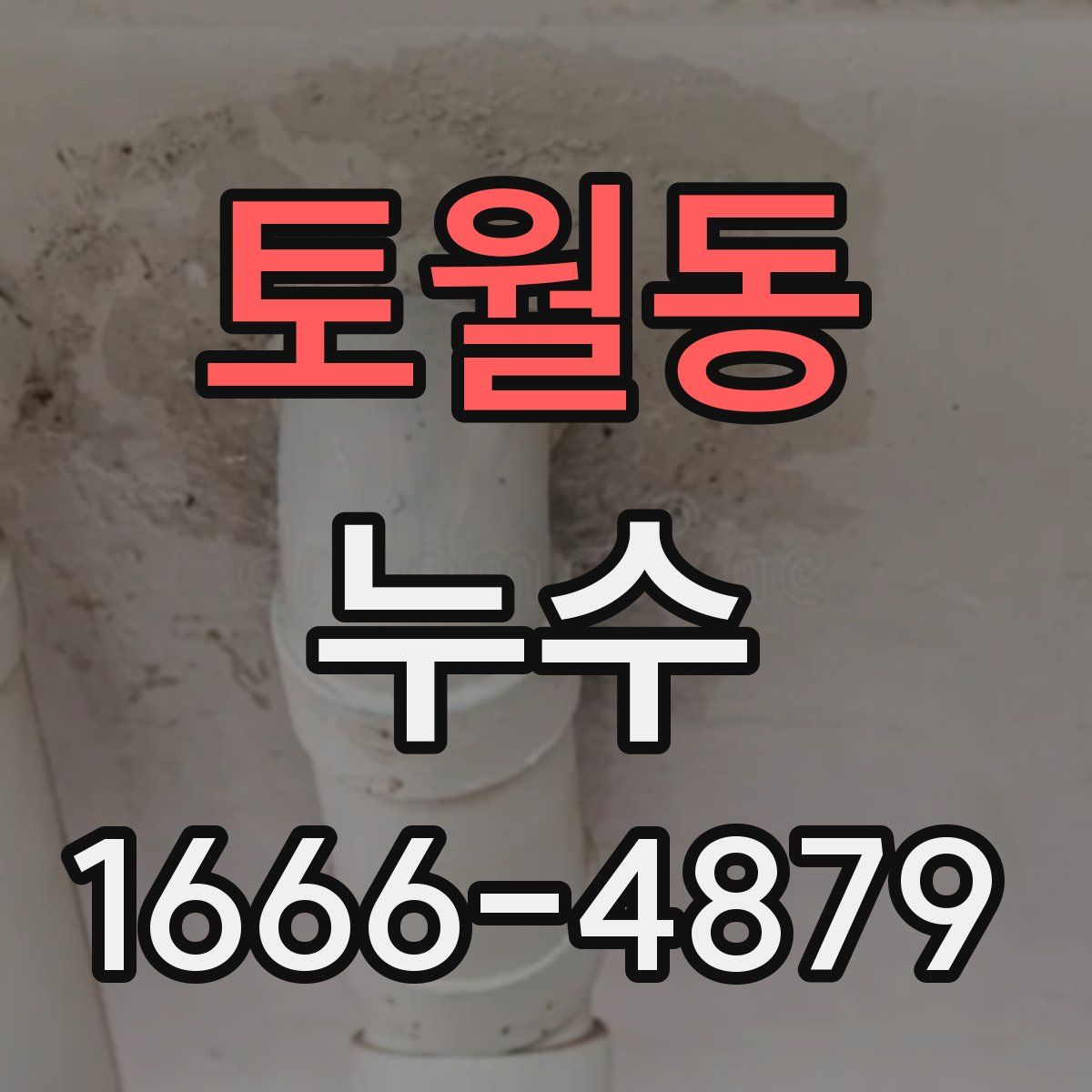 토월동 누수