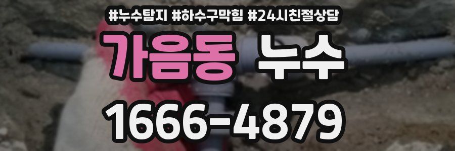 가음동 누수