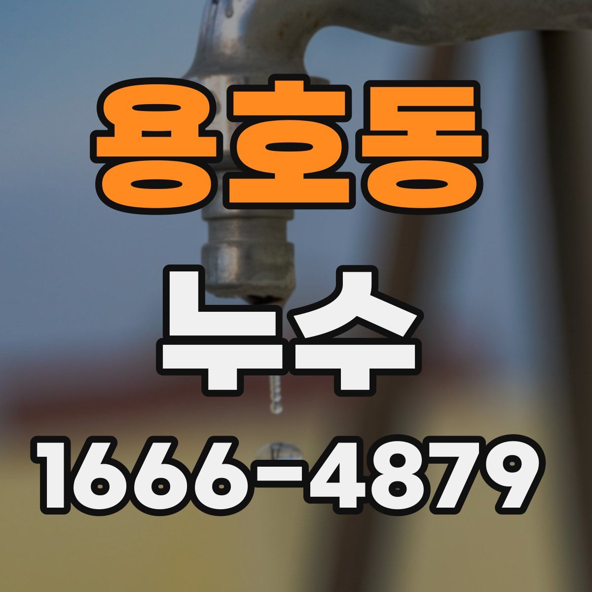 용호동 누수