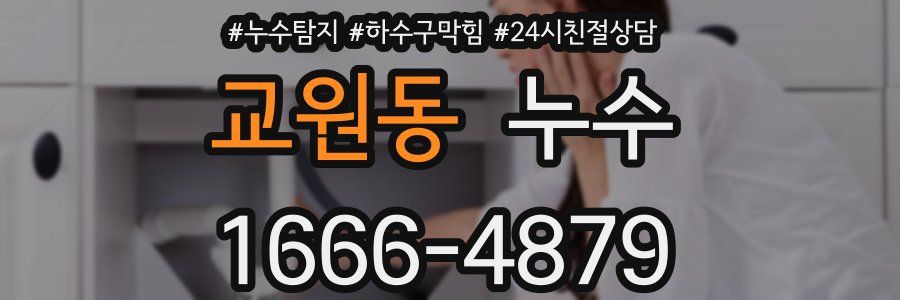 교원동 누수