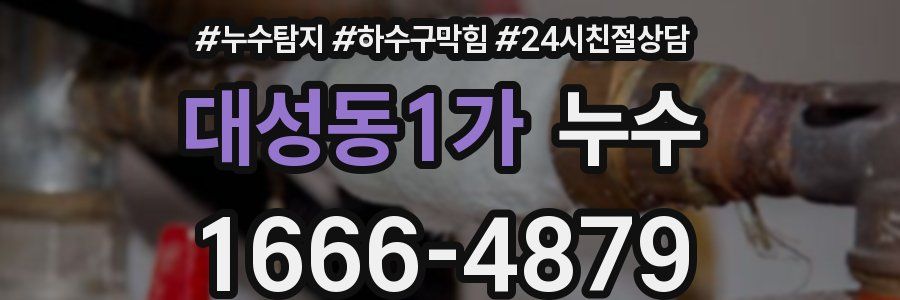 대성동1가 누수