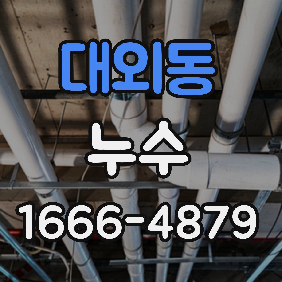 대외동 누수