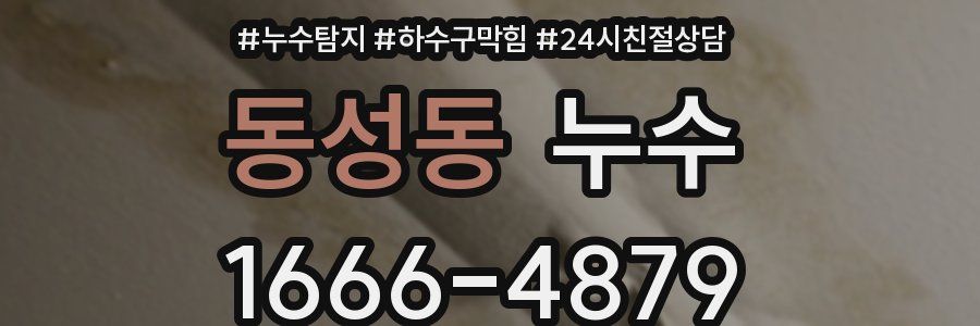 동성동 누수