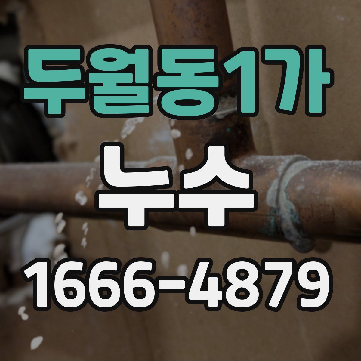 두월동1가 누수
