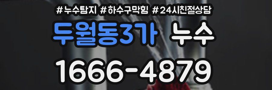 두월동3가 누수