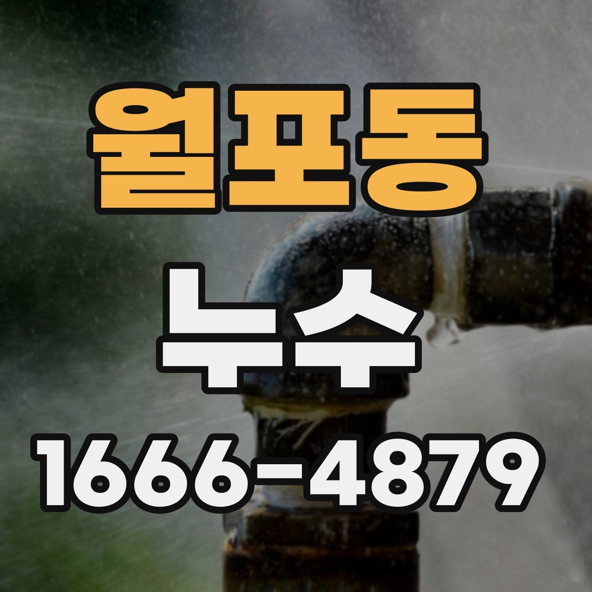 월포동 누수