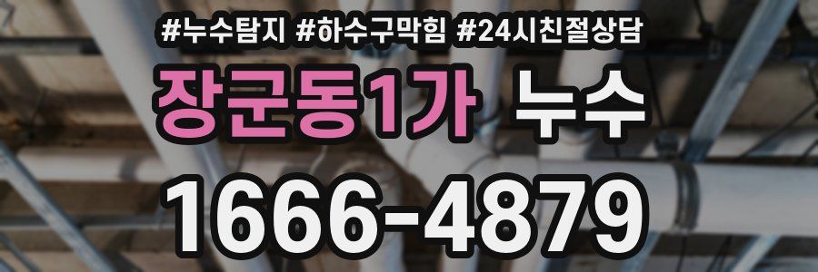장군동1가 누수