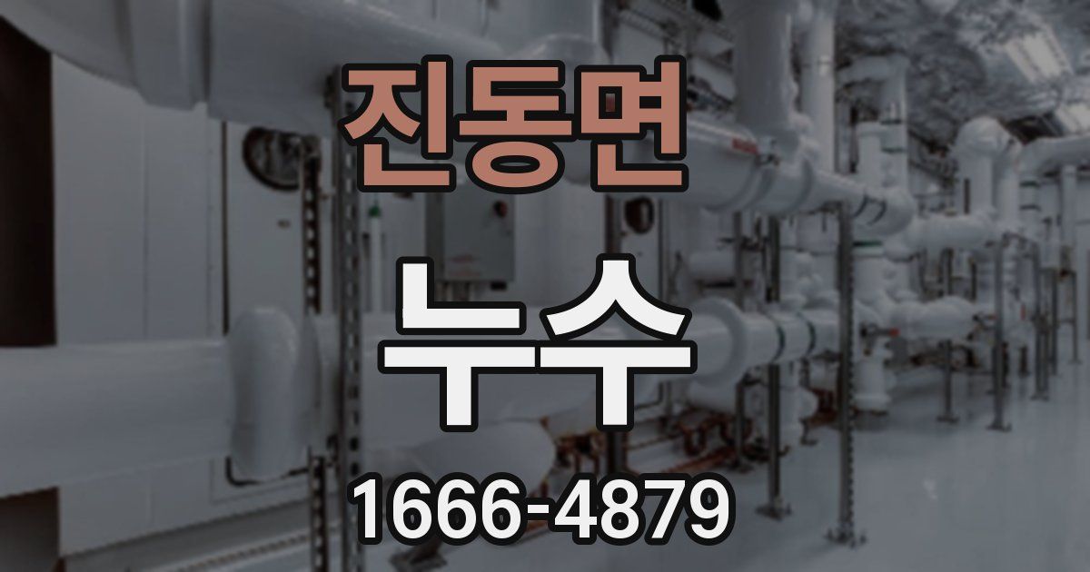 진동면 누수