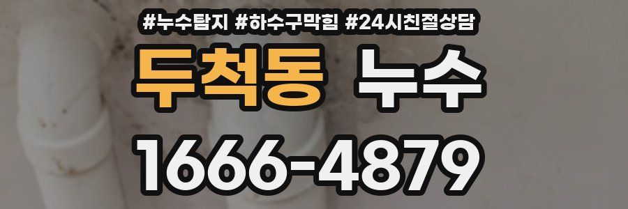두척동 누수