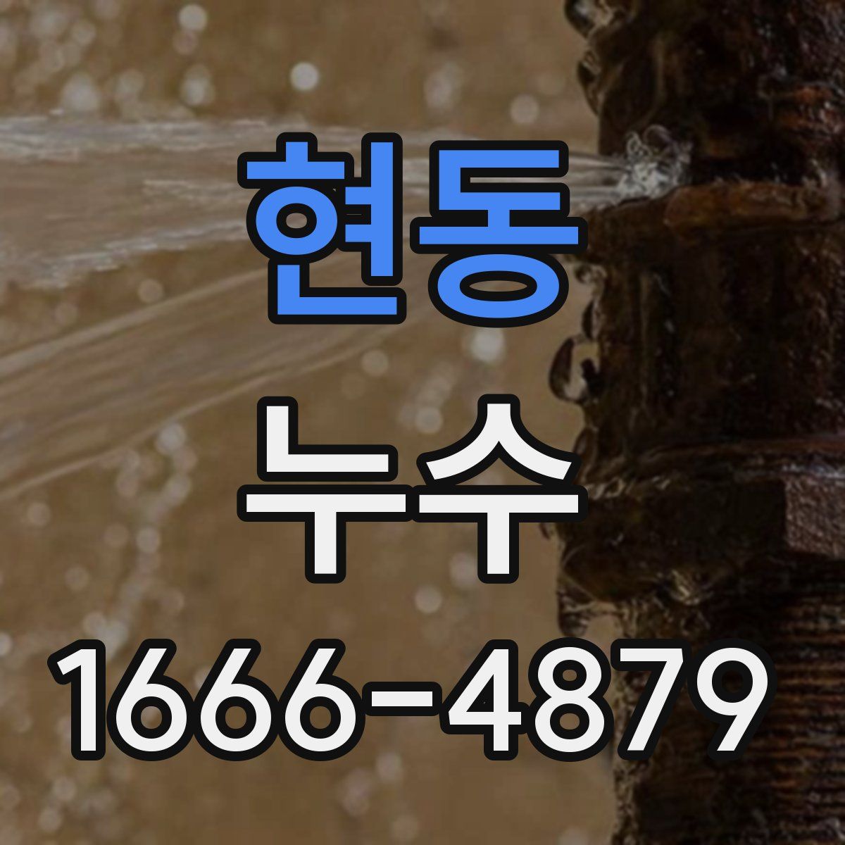 현동 누수