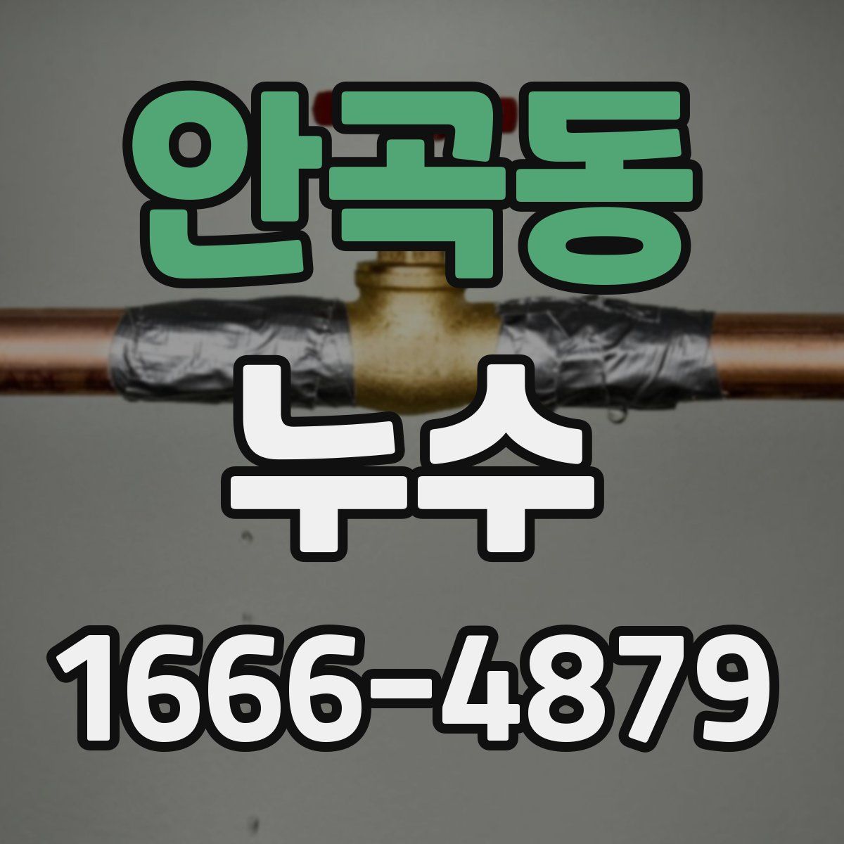 안곡동 누수