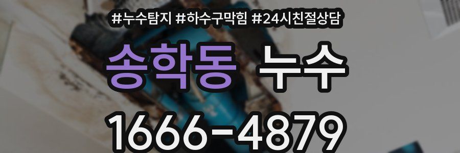 송학동 누수