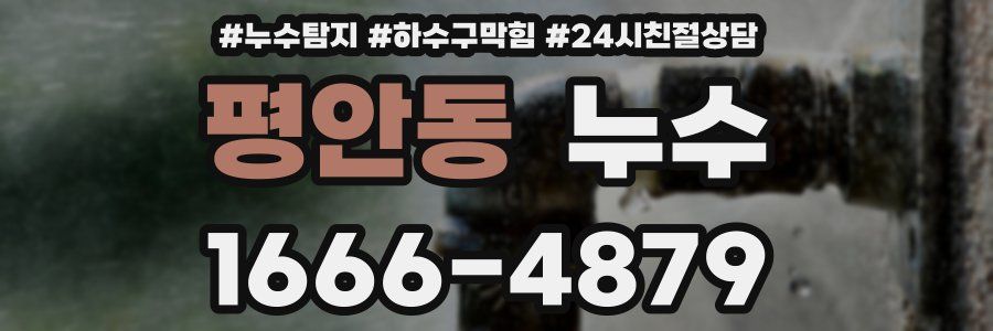 평안동 누수
