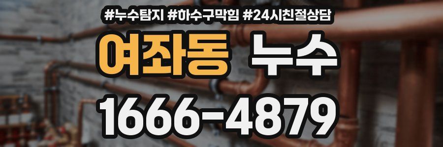 여좌동 누수