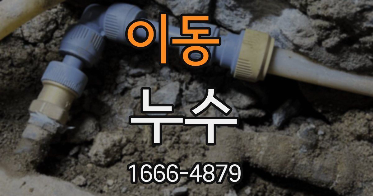 이동 누수