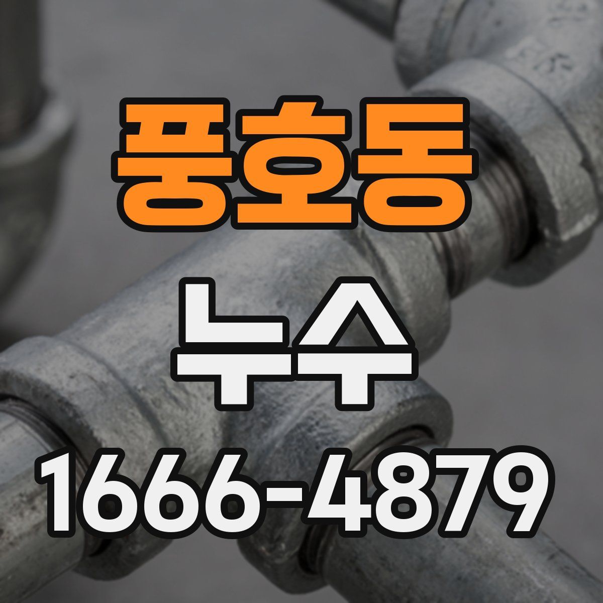 풍호동 누수