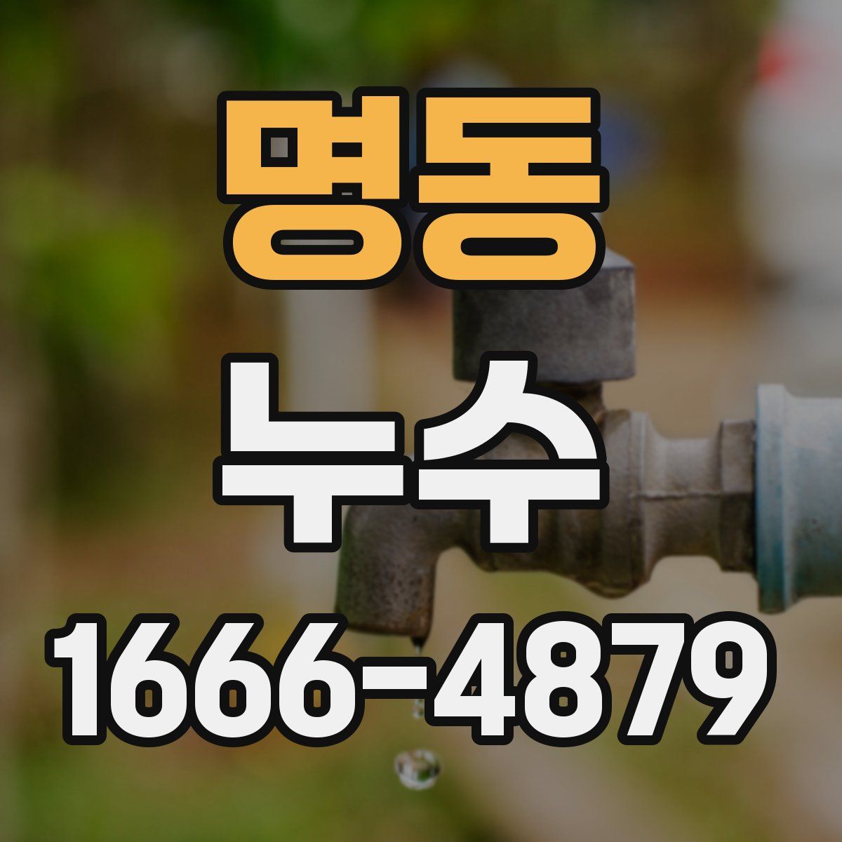 명동 누수