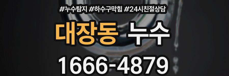 대장동 누수