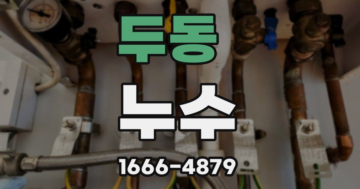 두동 누수