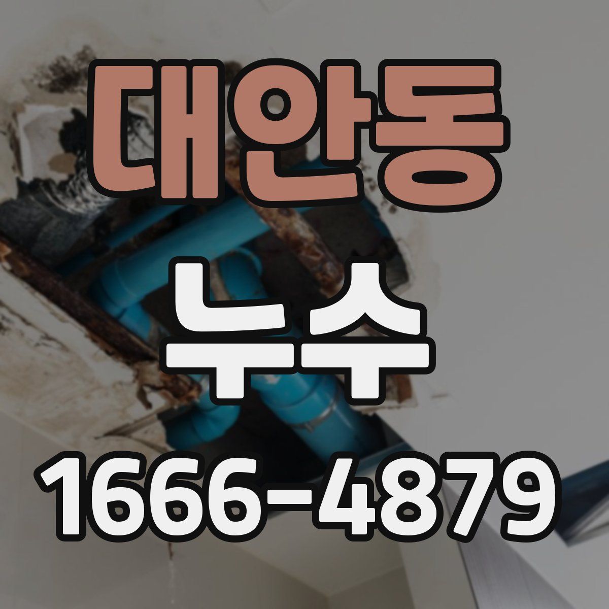 대안동 누수