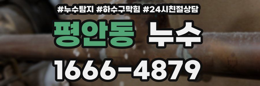 평안동 누수