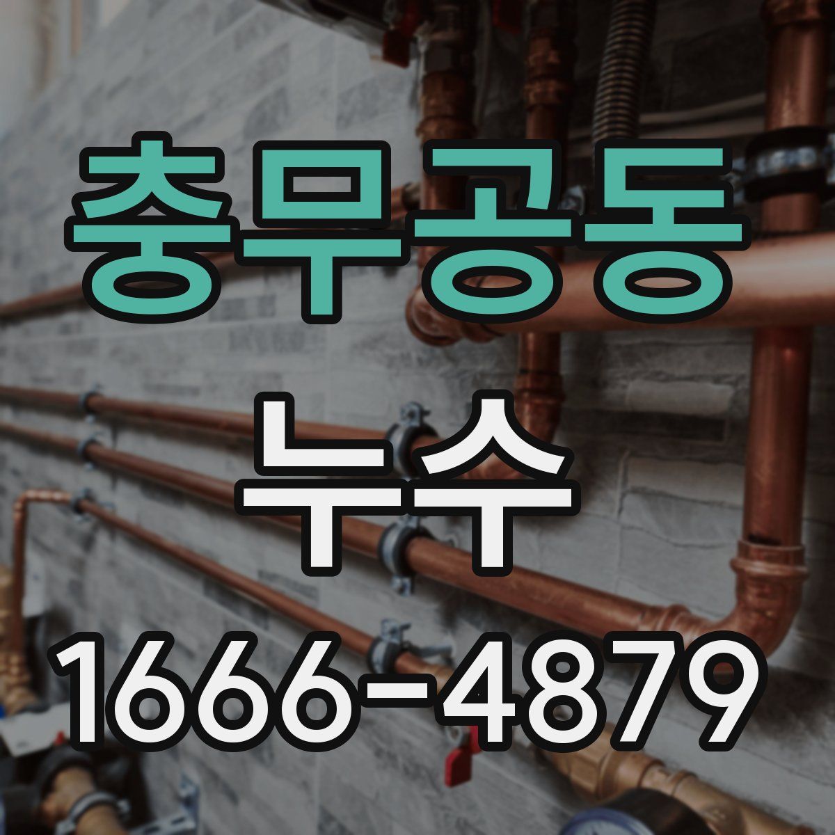 충무공동 누수