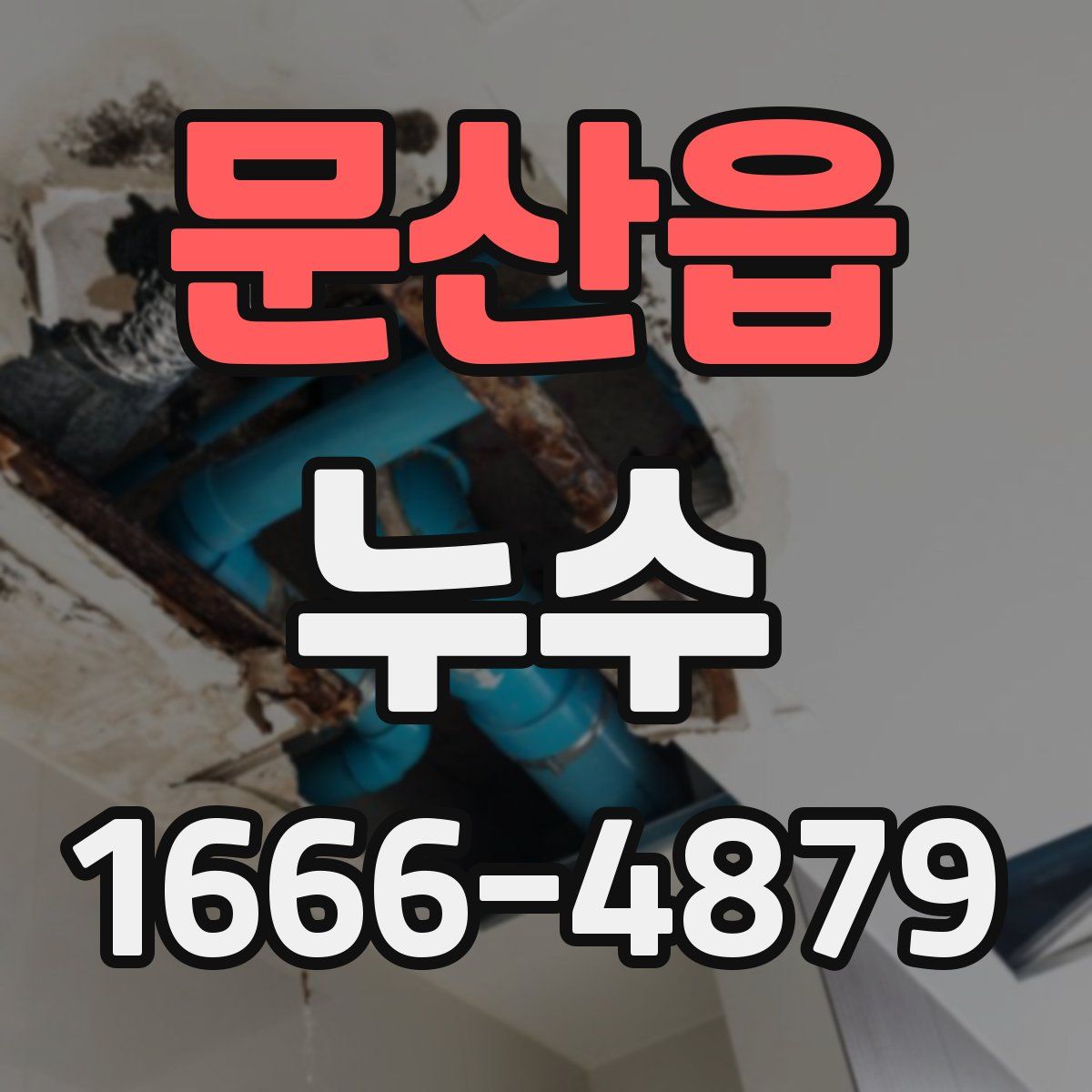 문산읍 누수