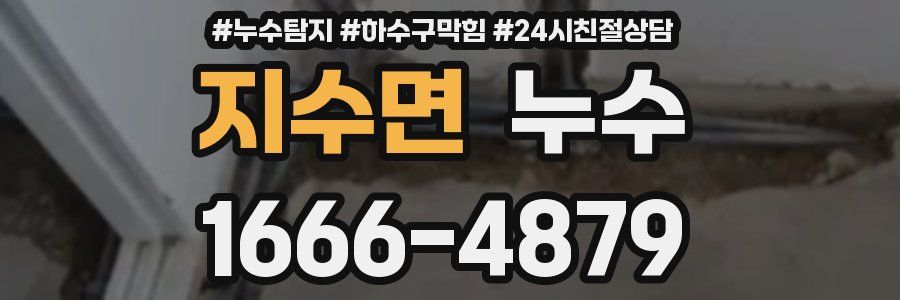 지수면 누수