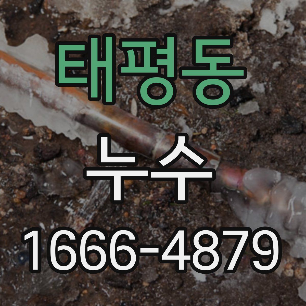 태평동 누수