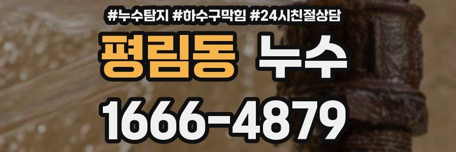 평림동 누수