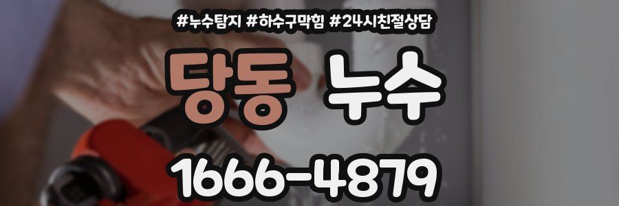 당동 누수