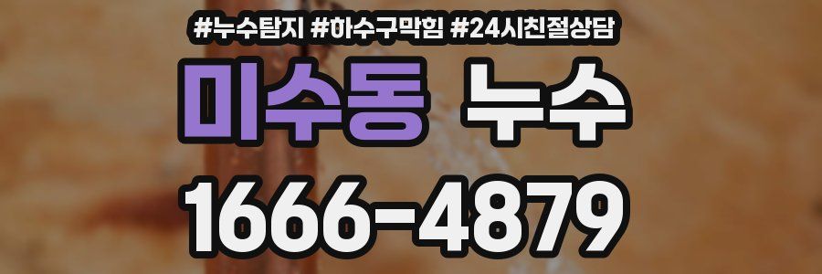 미수동 누수