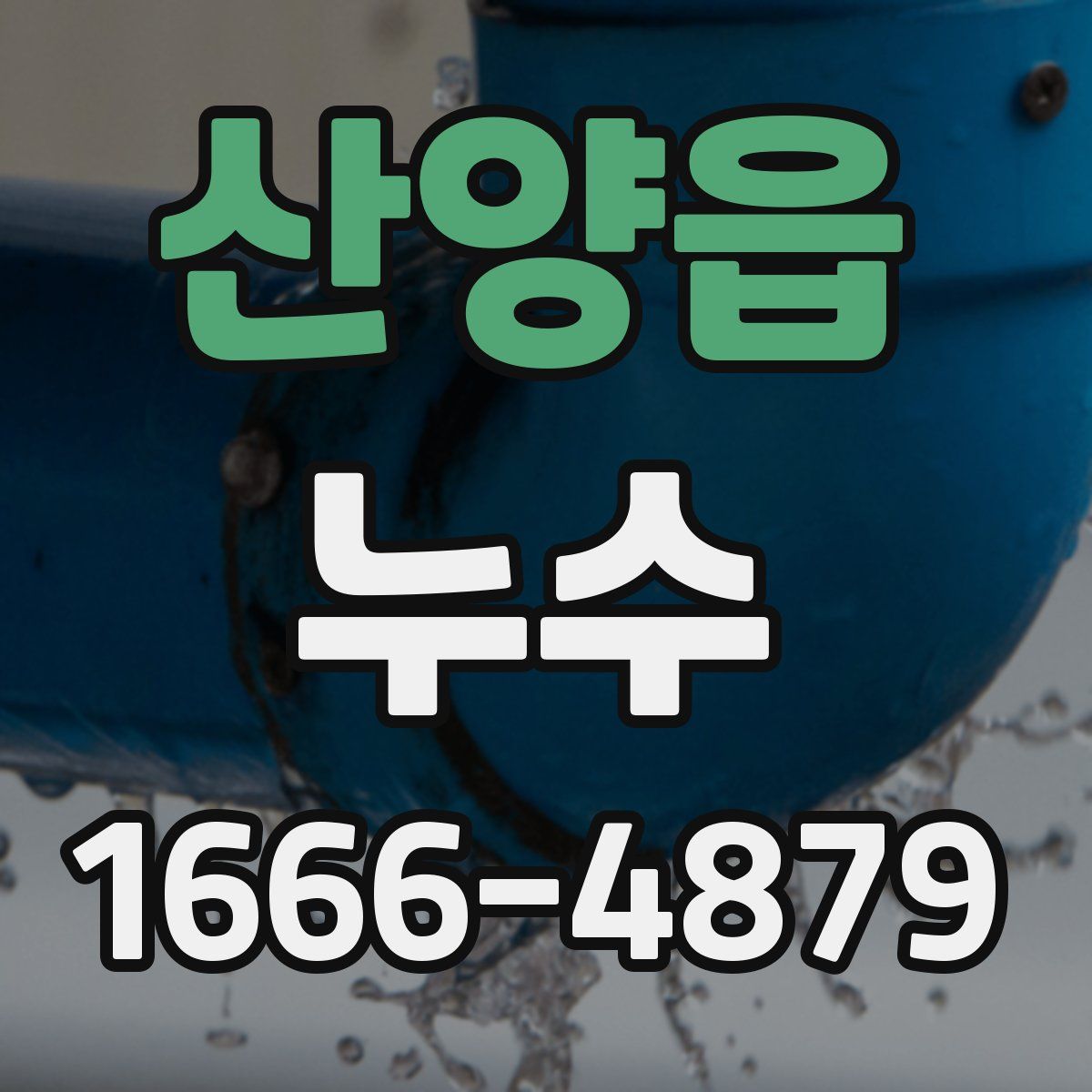 산양읍 누수