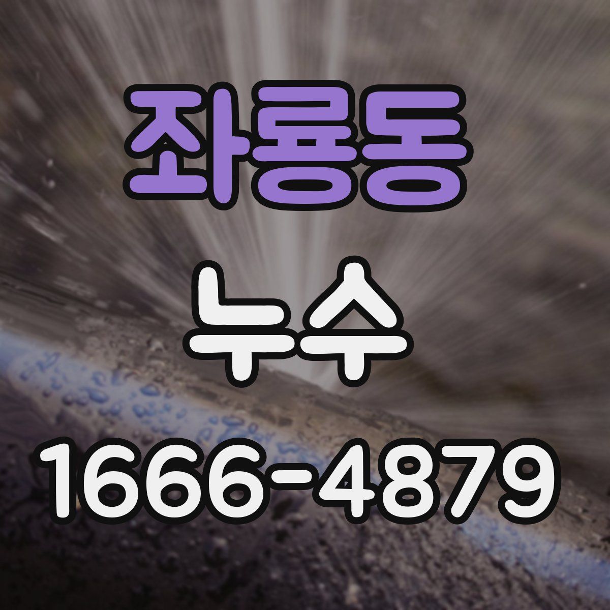 좌룡동 누수
