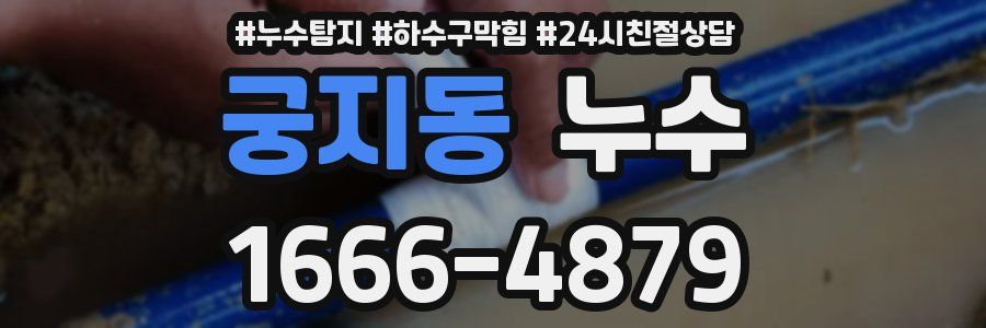 궁지동 누수