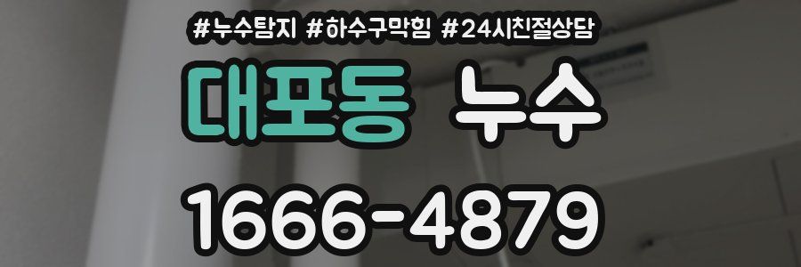 대포동 누수
