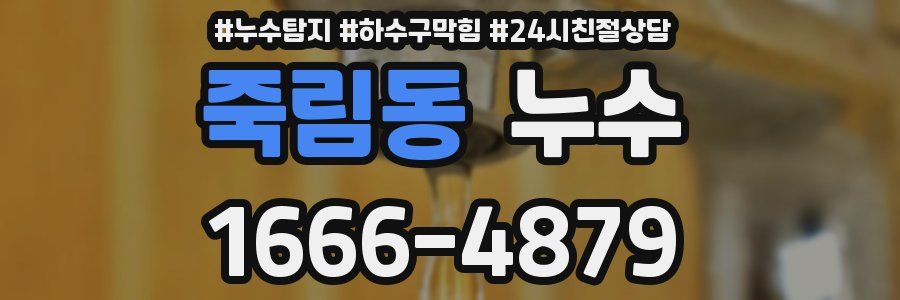 죽림동 누수